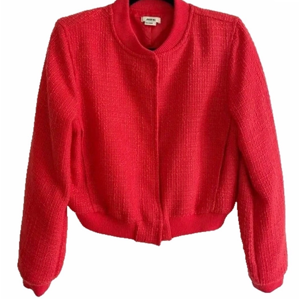 Jason Wu Vibrant Red Bomber Jacket